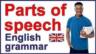 Parts of speech with examples  English grammar [upl. by Oinolopa648]