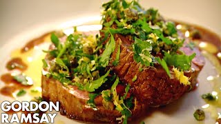 Fillet Steak with Gremolata  Gordon Ramsay [upl. by Jerol]