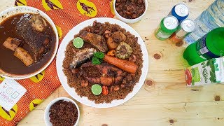 Tiebou Diaga  Riz au Poisson Rouge et Sauce Boulettes [upl. by Chaim]