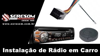 Como Instalar Rádio Passo a Passo e Dicas com Rádio Pioneer [upl. by Arrimat]