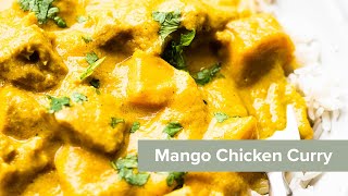 Mango Chicken Curry Recipe [upl. by Langdon]