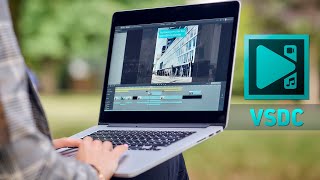 Como EDITAR VIDEOS no VSDC do Zero Tutorial para Iniciantes [upl. by Salokcin]