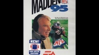 Madden NFL 95 Sega Genesis  Indianapolis Colts vs Los Angeles [upl. by Nairde]