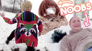 The KING of SNOW NUT BALL  Cosplay Outing  My Hero Academia Cosplay [upl. by Sivle]