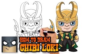 How to Draw Loki  The Avengers [upl. by Iahk]