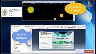 How to open Abaqus CAE software using Command Prompt [upl. by Vivi]