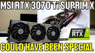 MSI RTX 3070 Ti Suprim X Review  Can This Graphics Card Dethrone the RTX 3080 [upl. by Berry803]