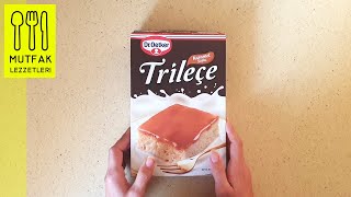 Dr Oetker Hazır Trileçe Tarifi  Hazır Kutu Tatlı [upl. by Nylirrej]