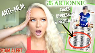 ARBONNE MLM SCAM CONSULTANTS MAKE CRAZY FALSE HEALTH CLAIMS [upl. by Anoiek684]