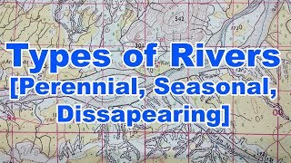 Types of Rivers Perennial Seasonal  ICSE Geography Class 10 [upl. by Teerprah428]