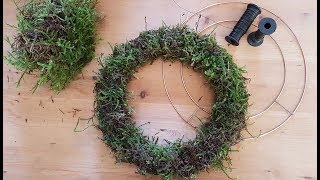 How to make a Christmas Holly Wreath  Step 1 [upl. by Huoh]