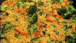 Easy Vegetable Fried Rice [upl. by Yancey]