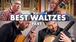 BEST Waltzes on Classical Guitar  Compilation Part 1 [upl. by Imerej]