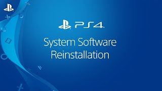 Reinstalling System Software  PS4 [upl. by Kerat]