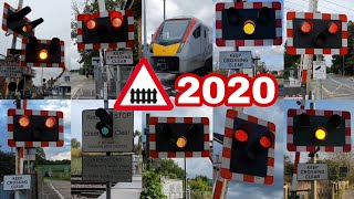 UK Level Crossings 2020 [upl. by Atinna41]