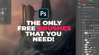 Top 5 Free Photoshop Brushes that Are Really Important [upl. by Tertia]