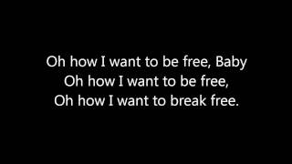 Queen  I want to break free Lyrics [upl. by Jamie855]