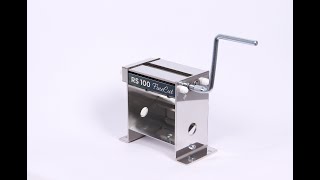 RS100 07 fine cut tobacco cutting machine [upl. by Peatroy]