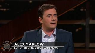 Breitbart Editor Alex Marlow  Real Time with Bill Maher HBO [upl. by Otrebire]