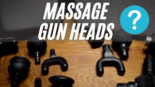 How to Choose the Right Massage Gun Attachment [upl. by Greenman]