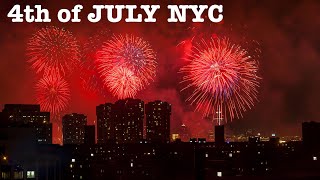 NYC LIVE Macy’s 4th of July Fireworks from Rooftop in Manhattan New York City July 4 2021 [upl. by Aletha]