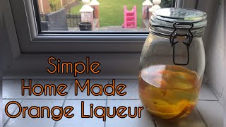 How To Make ORANGE LIQUEUR Like COINTREAU [upl. by Hurd977]