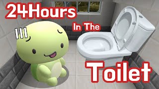 I Spent 24 Hours In Toilet [upl. by Silevi]