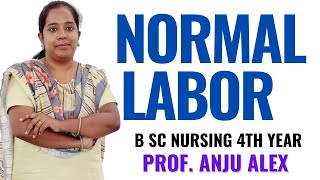 Normal Labor II B Sc Nursing 4th Year II Obstetrics Gynae II [upl. by Ardnait]