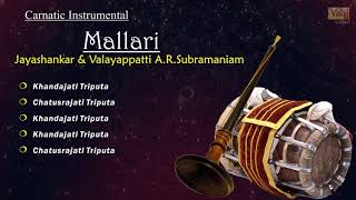 Mallari  Jayashankar Valayappatti ARSubramaniam  Best Nadaswaram Thavil  Carnatic Instrumental [upl. by Ahsercel]