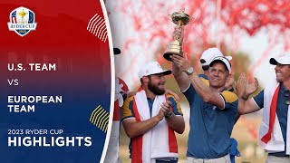 LIVE  Featured Matches  2023 Ryder Cup Day 1 [upl. by Sulihpoeht]