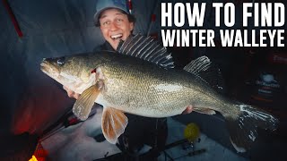 How To Find Winter Walleye [upl. by Marci]