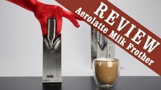 Aerolatte Milk Frother  Exclusive Review [upl. by Frayda]