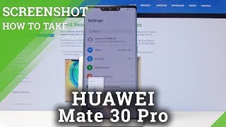 Screenshot HUAWEI Mate 30 Pro  Capture Screen Tutorial [upl. by Ahseen948]