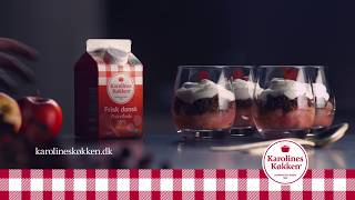 Karolines Køkken®  Gammeldags æblekage [upl. by Aikemit]