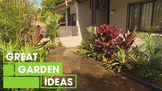 How to Create a Tropical Garden  Gardening  Great Home Ideas [upl. by Silletram]