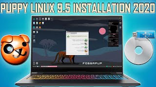 Puppy Linux 95 Installation 2020 [upl. by Mall941]