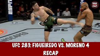 UFC 283 Deiveson Figueiredo vs Brandon Moreno 4 Recap [upl. by Booma]