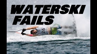 Water Ski Fails Compilation [upl. by Dlonyer]