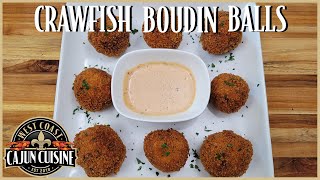 Crawfish Boudin Balls [upl. by Werna]