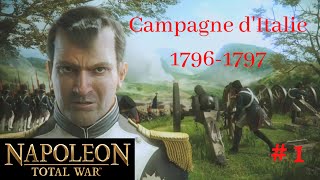 FR Napoléon Total War  campagne dItalie  1 [upl. by Lamag]