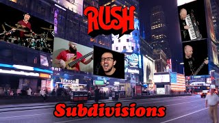 Rush  Subdivisions FullBand Music Video Tribute [upl. by Danby]