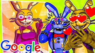 Google GLITCHTRAP with Glamrock Bonnie [upl. by Nodnelg]