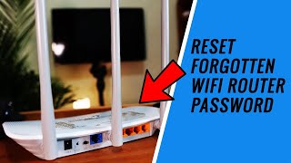 How to Reset Forgotten WiFi Router Password [upl. by Aiekal]