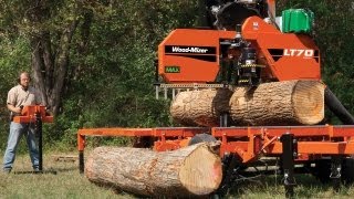 LT70 High Production Portable Sawmill Walkthrough  WoodMizer [upl. by Shandra]