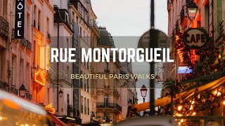 Beautiful Paris Walks Rue Montorgueil [upl. by Ile]