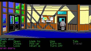 Indiana Jones and the Last Crusade PCDOS EGA 16Color 1989 Lucasfilm ltd [upl. by Steele531]