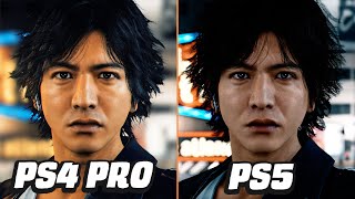 Judgment PS5 vs PS4 Pro Comparison [upl. by Ahtelrac]