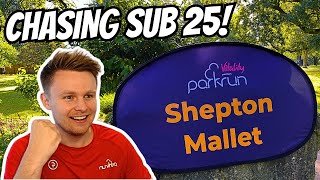 SHEPTON MALLET PARKRUN Event 292  Sub 25 Challenge [upl. by Suitangi]