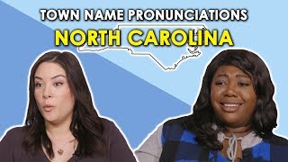 We Try to Pronounce North Carolina Town Names [upl. by Sert]