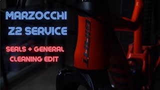 Marzocchi Z2 Service and Seal Change [upl. by Yelekreb]